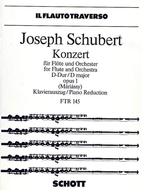 Concerto D Major Op. 1 (SCHUBERT JOSEPH)