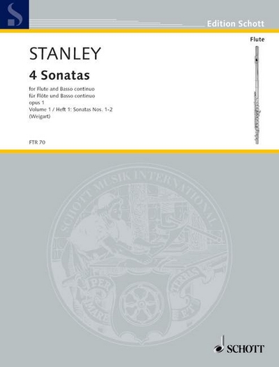 4 Sonatas Heft 1 (STANLEY JOHN)