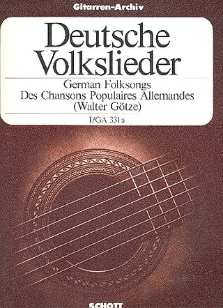 38 German Folksongs Heft 1