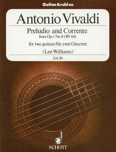 Preludio And Corrente Op. 1/8 Rv 64 (VIVALDI ANTONIO)