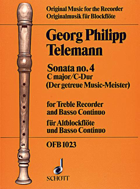 Sonata #4 C Major (TELEMANN GEORG PHILIPP)