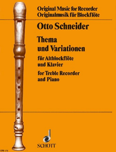 Theme And Variations (SCHNEIDER OTTO)