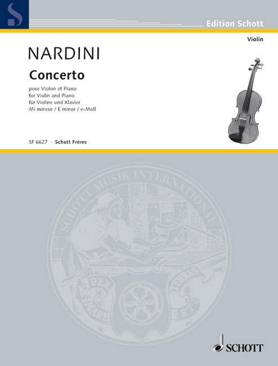 Concerto In E Minor (NARDINI PIETRO)
