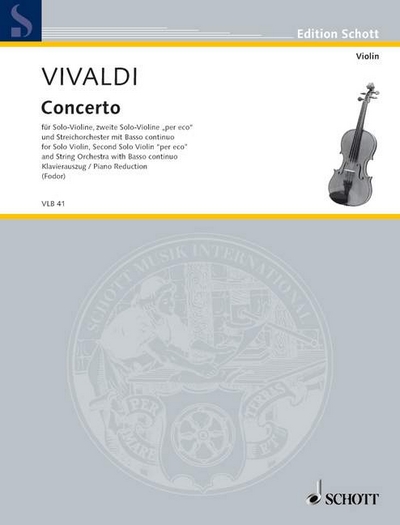 Concerto A Major Pv 222-F.I #139 Rv 552 (VIVALDI ANTONIO)