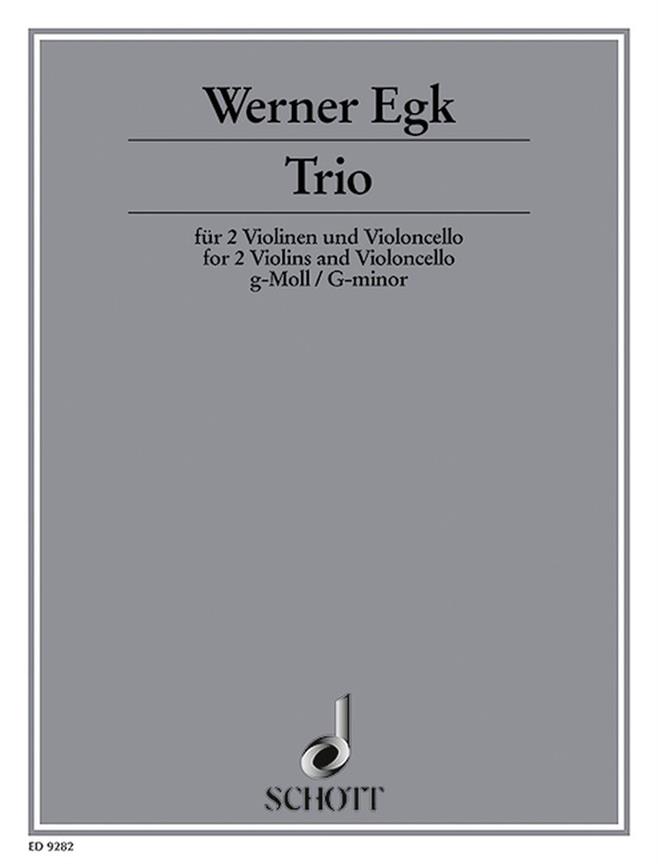 Trio G Minor (EGK WERNER)