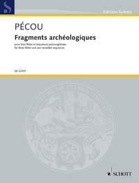 Fragments archéologiques (PECOU THIERRY)