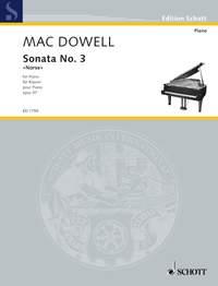 Sonata No. 3 op. 57 (MACDOWELL EDWARD)