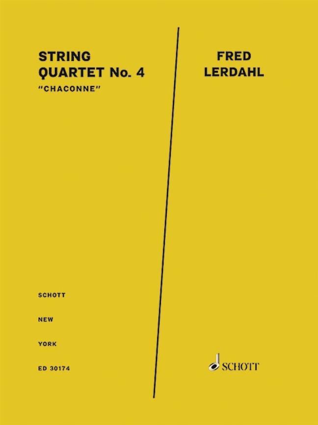String Quartet No. 4 (LERDAHL FRED)