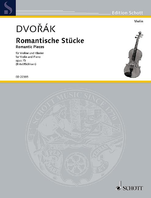 Romantische Stücke Op. 75 (DVORAK ANTONIN)