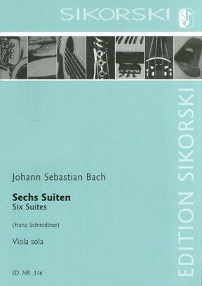 6 Suites (Pour Violoncelle) (BACH JOHANN SEBASTIAN / SCHMIDTNER)
