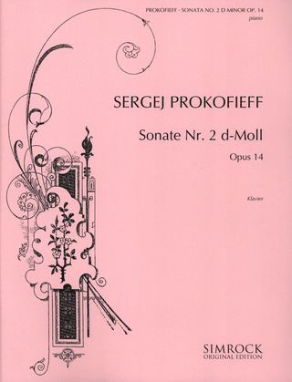 Piano Sonata #2 In D Minor Op. 14 (PROKOFIEV SERGEI)