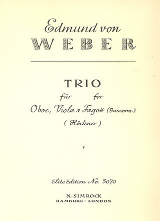 Trio (WEBER EDMUND VON)