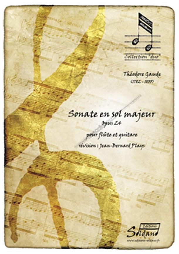 Sonate En Sol Majeur Op. 24 (GAUDE THEODOR)