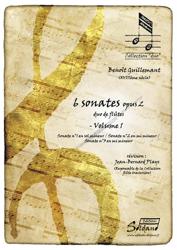 6 Sonates Op. 2- Vol.1 (GUILLEMANT)