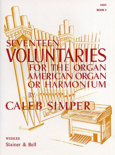 17 Voluntaries. Book 9 (SIMPER CALEB)