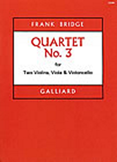 String Quartet #3 (BRIDGE FRANK)