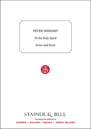 To The Holy Spirit (WISHART PETER)