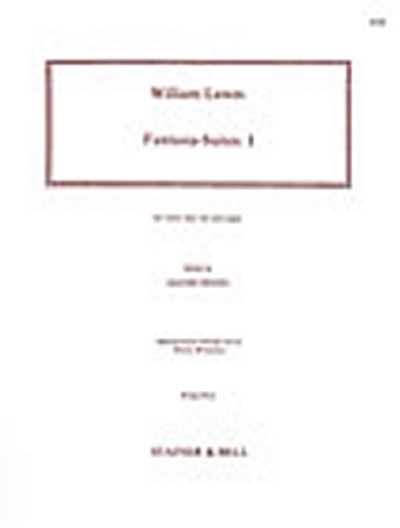 Fantasia-Suites. Set 1. Violin, Bass Viol And Organ (LAWES WILLIAM)