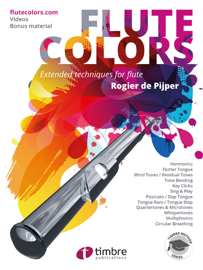 Flute Colors extended techniques for flute (DE PIJPER ROGIER)