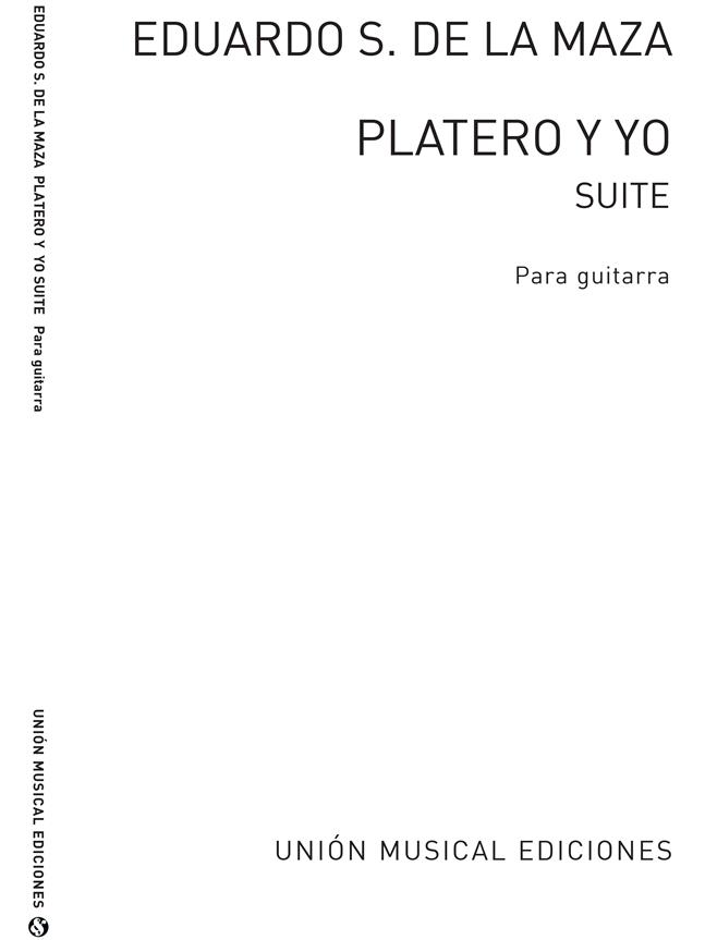 Sainz De La Maza Eduardo Platero Y Yo Suite Para Guitarra (SAINZ DE LA MAZA EDUARDO)