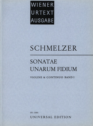 Sonate Unarum Fidium Vol.1Vln Band 1 (SCHMELZER JOHANN HEINRICH)