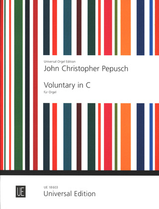 Voluntary Cmaj Org (PEPUSCH JOHANN CHRISTOPH)