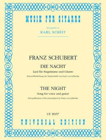 Die Nacht (SCHUBERT FRANZ)