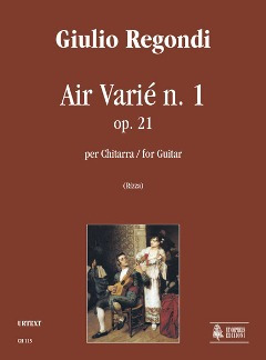 Air Varié #1 Op. 21 (REGONDI GIULIO)