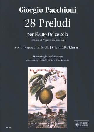 28 Preludes For Flûte A Bec Solo From Works By A. Corelli, J.S. Bach, G.Ph. Telemann