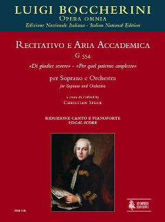 Recitativo E Aria Accademica G 554 'Di Giudice Severo' - 'Per Quel Paterno Amplesso'