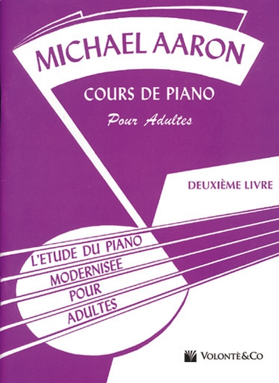 Cours De Piano Adulte Vol.2 - Fra (AARON)