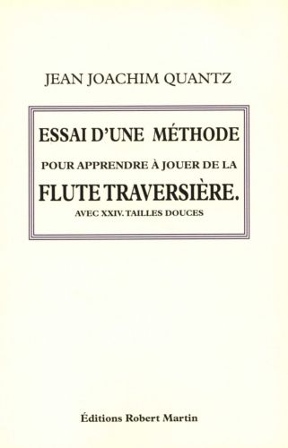 Essai D'Une Méthode Pour Apprendre A Jouer De La Flûte Traversiere - 1752